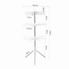 Vertical Rotating Clothesline 3 Levels 24 Pins