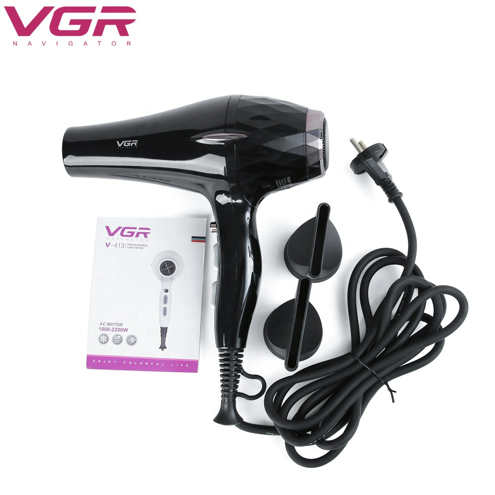 VGR V413 Professional Hair Dryer | 2200W High Power