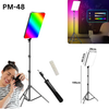 RGBW-LED PM-26 Professional Photography Fill Light – Adjustable LED Light with Remote Control for Video & Photo