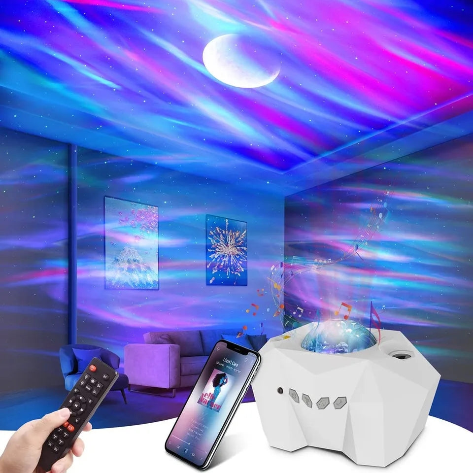 Aurora Lights Star Projector, Galaxy Projector with Remote Control