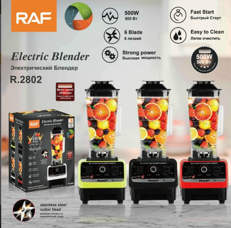 Raf Industrial Electric Blender 2 Litre 2400W Crush Ice R2802