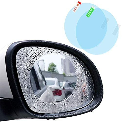 Waterproof Anti Fog Film Rain Proof Car Mirror for All Vehicles - Set of 2