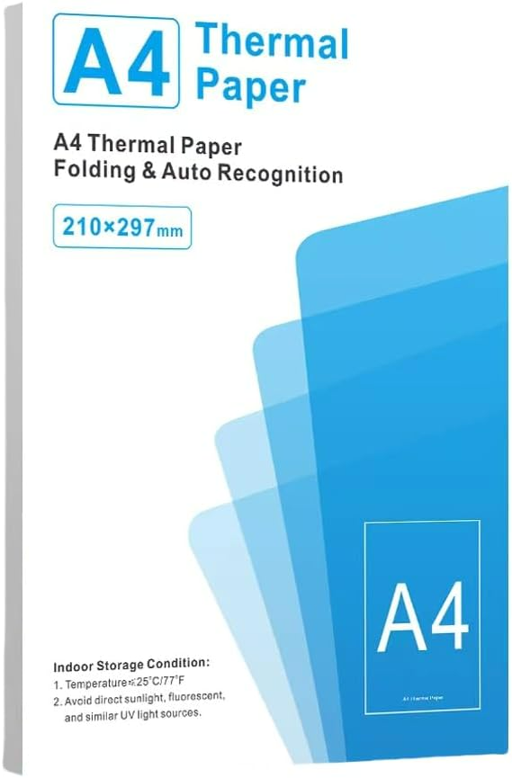 A4 Thermal Paper – 200 Sheets