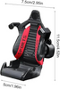 Carbon Fiber Racing Seat Swiveling Phone Car Holder Air Vent