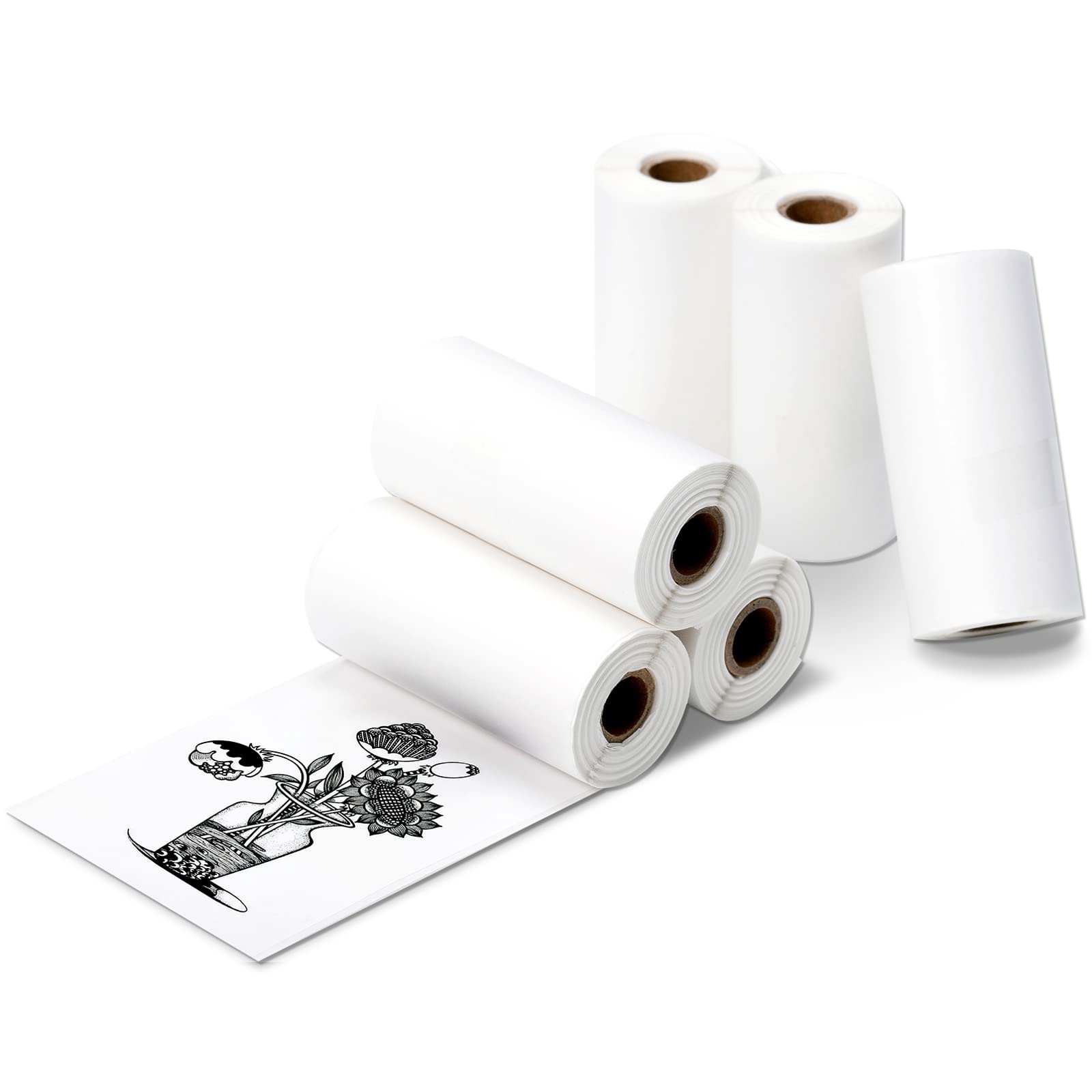 Paper printer roll