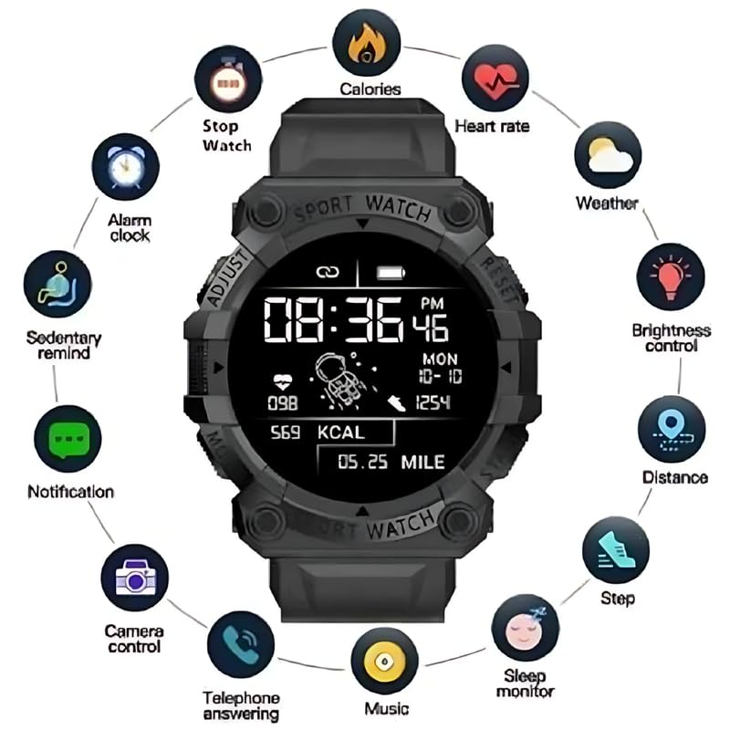 Bluetooth Smartwatch Touch Smart Bracelet Fitness