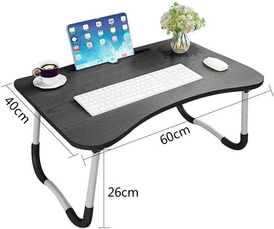 Laptop Bed Tray Table, Laptop Desk for Bed,Foldable Lap Desk Stand