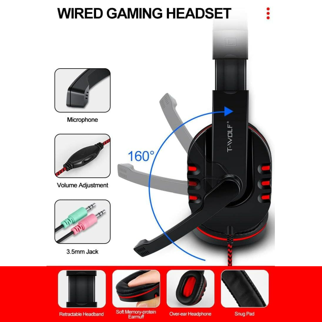 4 in 1 Gaming Combo ( Keyboard - headset - mousepad - mouse )