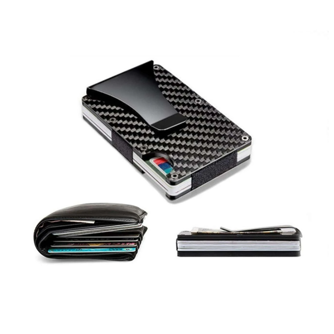 Carbon Fiber Wallet,Minimalist Slim Wallet