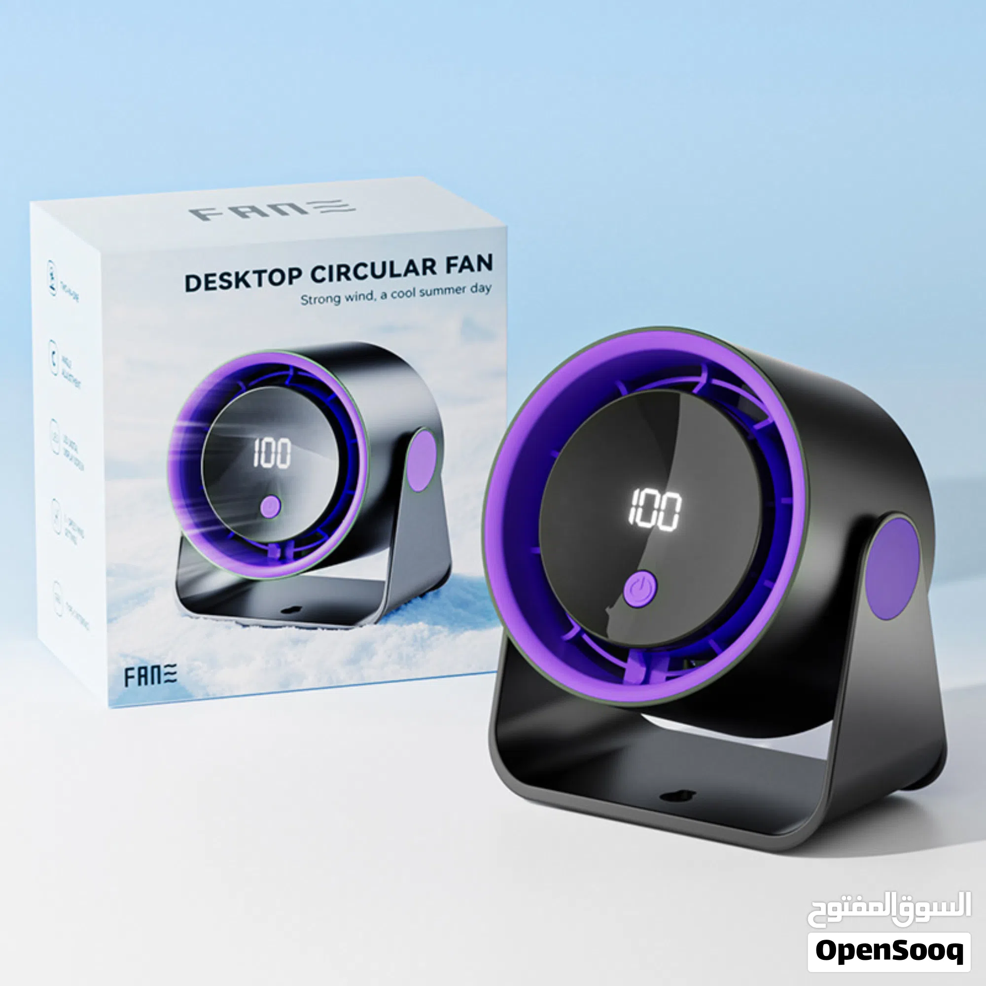 Circular Computer Fans Portable Desktop Circular Fan – Assaf online shop