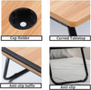 Adjustable Laptop Desk for Bed, Couch & Desk, Multi-Use Laptop Stand with 5 Adjustable Angles