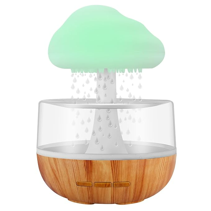 Rgb Raining Humidifier Rain Cloud