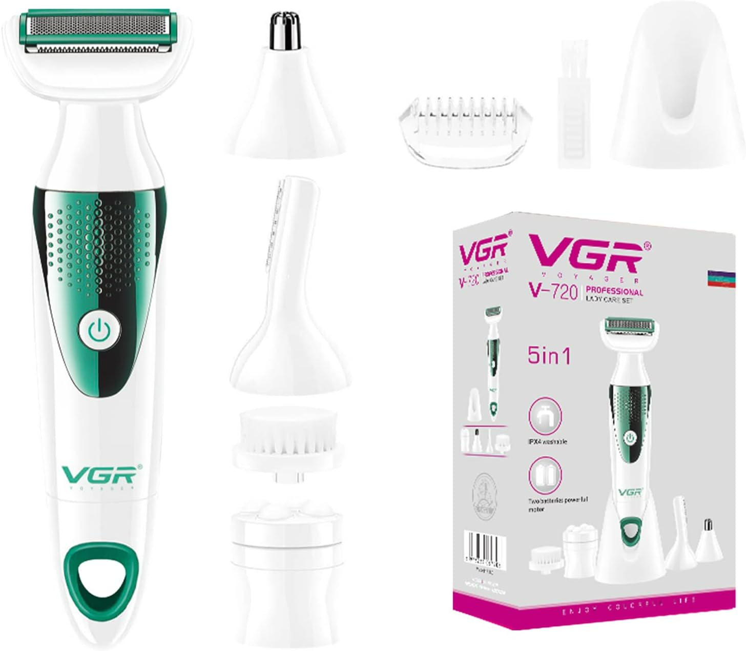 VGR V-720, Lady Epilator Hair Removal Bikini Hair Remover