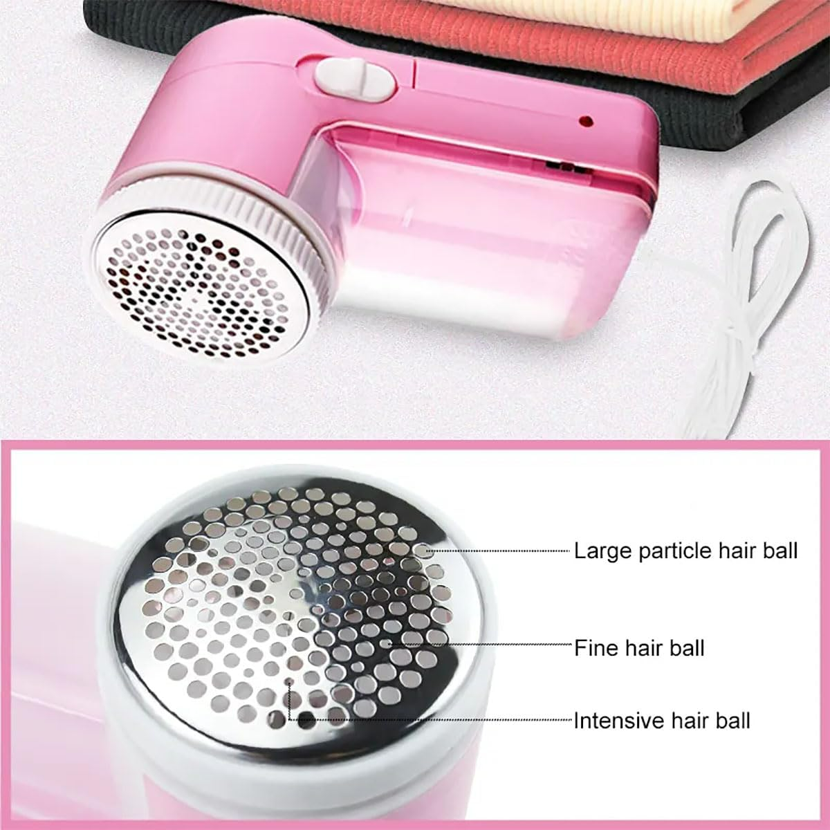 Rechargeable Lint Remover for Removing Clothes Hair and Lint balls