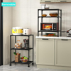 6 Tier Shelving Unit Storage Rack with Wheels & Adjustable Shelves for Kitchen, Bathroom, Garage, and Home Organization