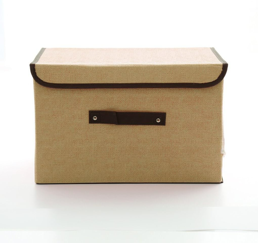 Storage Box with Lid Stackable Foldable Storage Container for Clothes