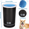 Dog Paw Cleaner, Automatic Pet Paw Washer, with USB Rechargeable Soft Brushes, for Small and Medium Dogs