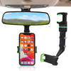 Multifunctional Car Phone Holder Mount, Rearview Mirror Phone Holder for Car, 360 Degree Rotatable