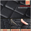 4pcs Leather Car Floor Mats