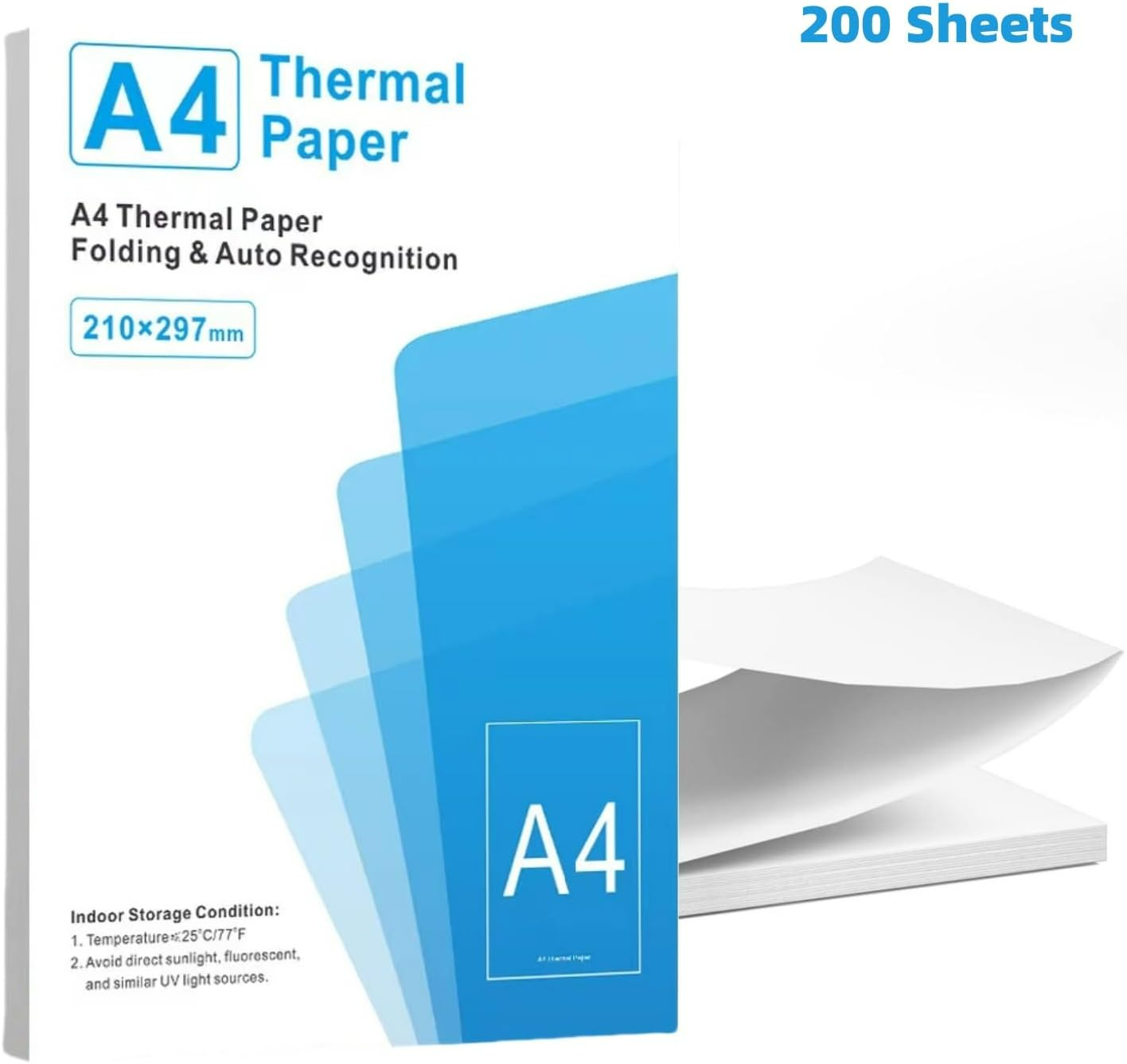 A4 Thermal Paper – 200 Sheets