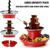 Chocolate Fountain Machine, Mini Fondue Set