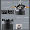Portable Car Ashtray with Dual Bayonet; Smoke-Sealing Design