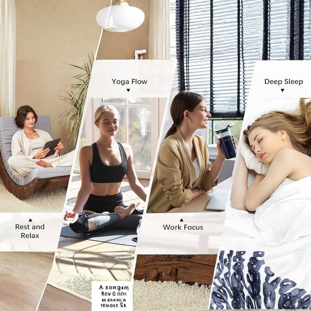 4 in 1 White Noise Sound Machine  Humidifier Diffuser