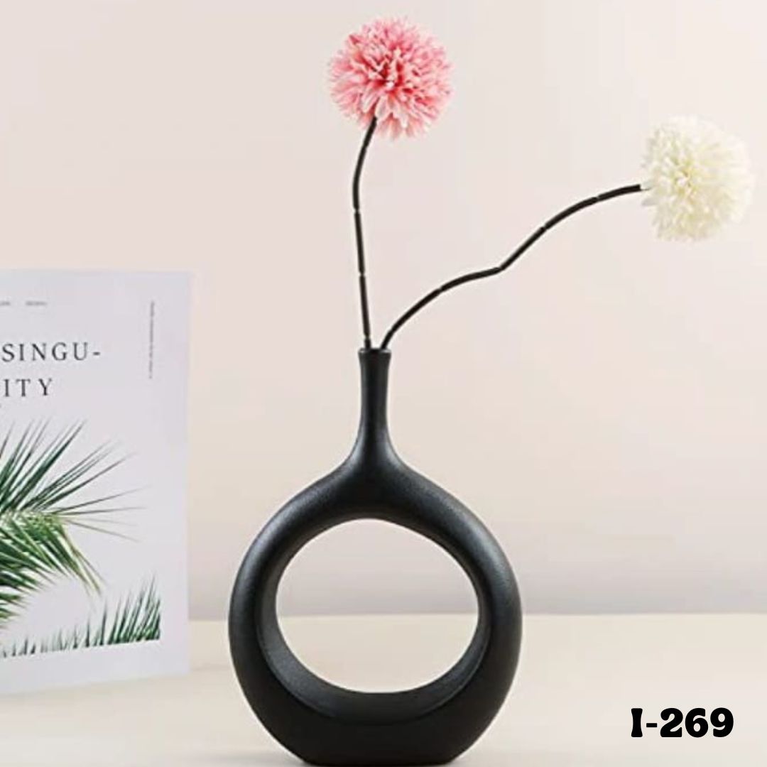 Universal Ceramic Vase – Modern Minimalist Home Decor