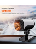 12V 150W Universal Portable Electronic Car Heater 360° Rotatable Car Windshield Defogger