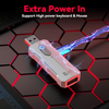 OEM 4-IN-1 Mobile Gaming Combo: Keyboard, Mouse, Converter, Stand