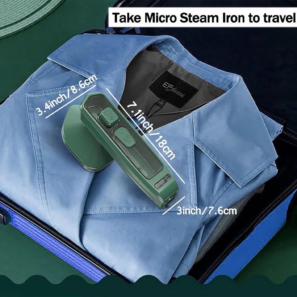 Mini Portable Iron Travel Steamer
