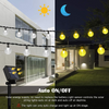 Solar String Lights, 1 Pack Outdoor String Light 50 LED 5 Meter Waterproof Solar Powered Christmas