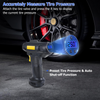 Tyre Inflator Pump Car Air Compressor Auto Shut-Off Portable 12V