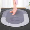 Bathroom Mat (2pcs) Silicone Super Absorbent Quick Dry for and Floor Mats