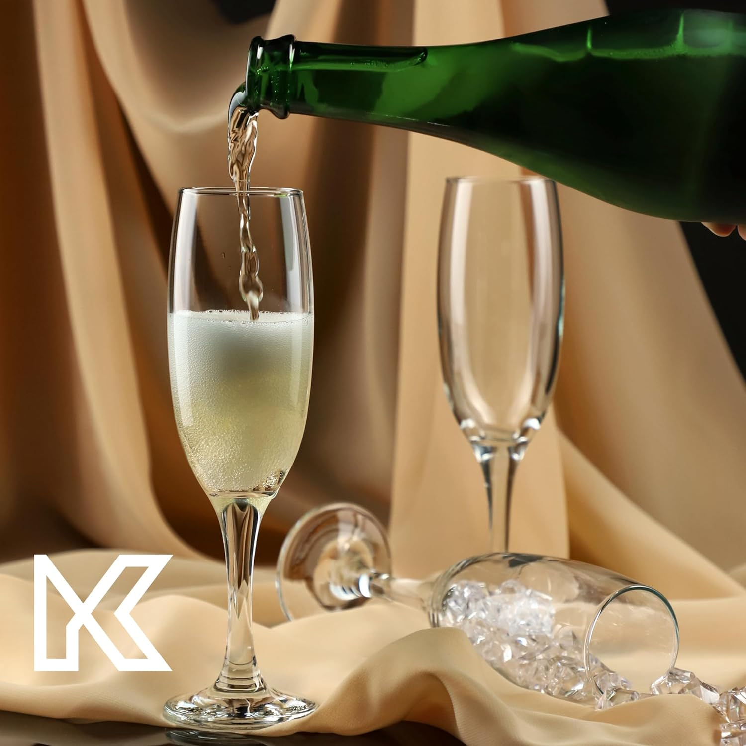 Set of 6 High-Quality and Elegant Glasses