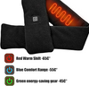 Electric Heated Scarf - Pro Electric Heated Scarf with 3 Heating Levels USB Rechargeable Heating Scarf