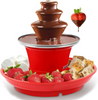 Chocolate Fountain Machine, Mini Fondue Set