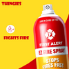 Fire Extinguisher Spray with Stand for Car and Home Use | Fire Stop Aluminium Spray 500ml