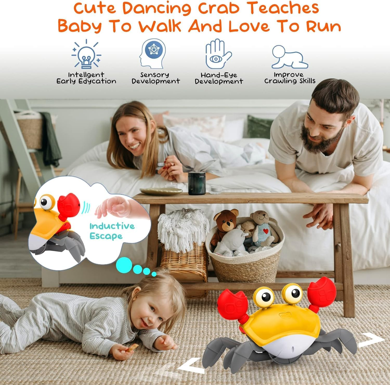 FunBlast Crawling Crab Toy for Kids