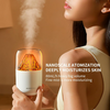 Mini Volcano Cool Mist Humidifier – 300ml Air Moisturizer with LED