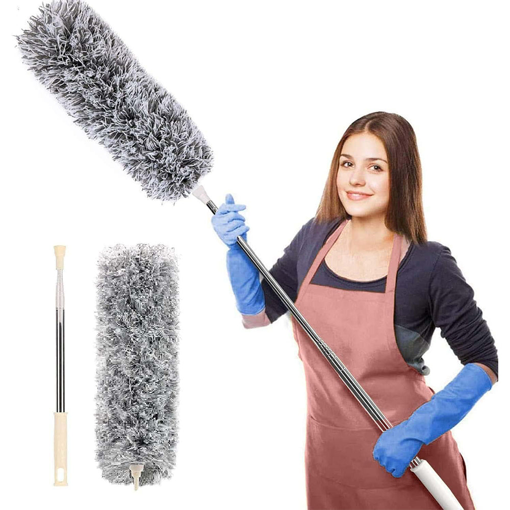 Microfiber Feather Duster Extendable & Bendable Dusters