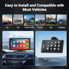 Wireless Car Stereo  Apple Car AirPlay & Android Auto with Backup Camera