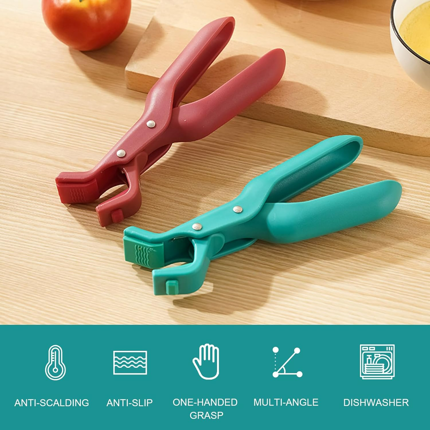 Cool Grippers , Multi-Function Anti-Scald Bowl Clip