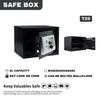 Solid Steel Electronic Digital Safe Box With Double Locking Steel Bolts