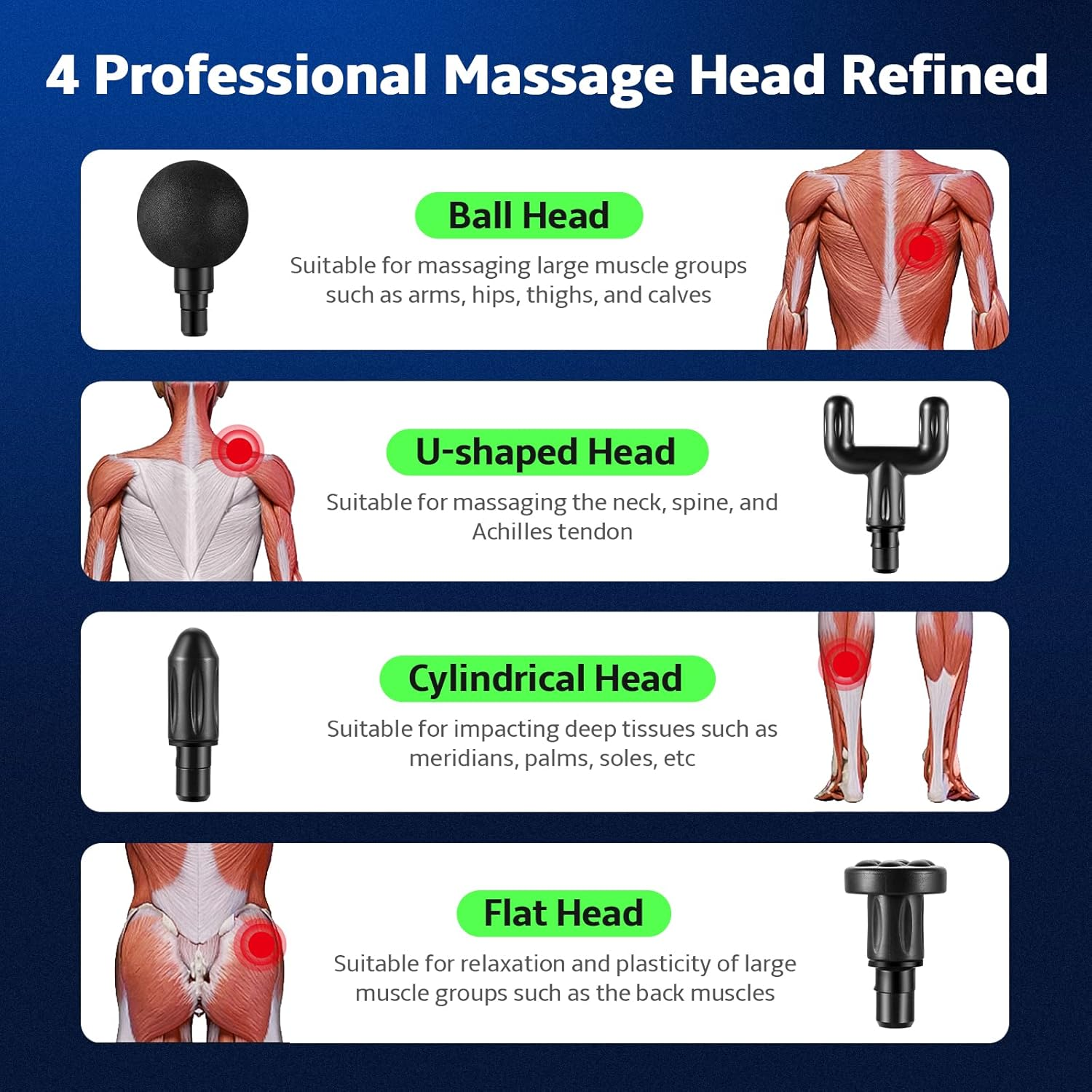 Muscle Massage Gun for Pain Relief, Fitness Recovery & Relaxation – Home & Gym Use