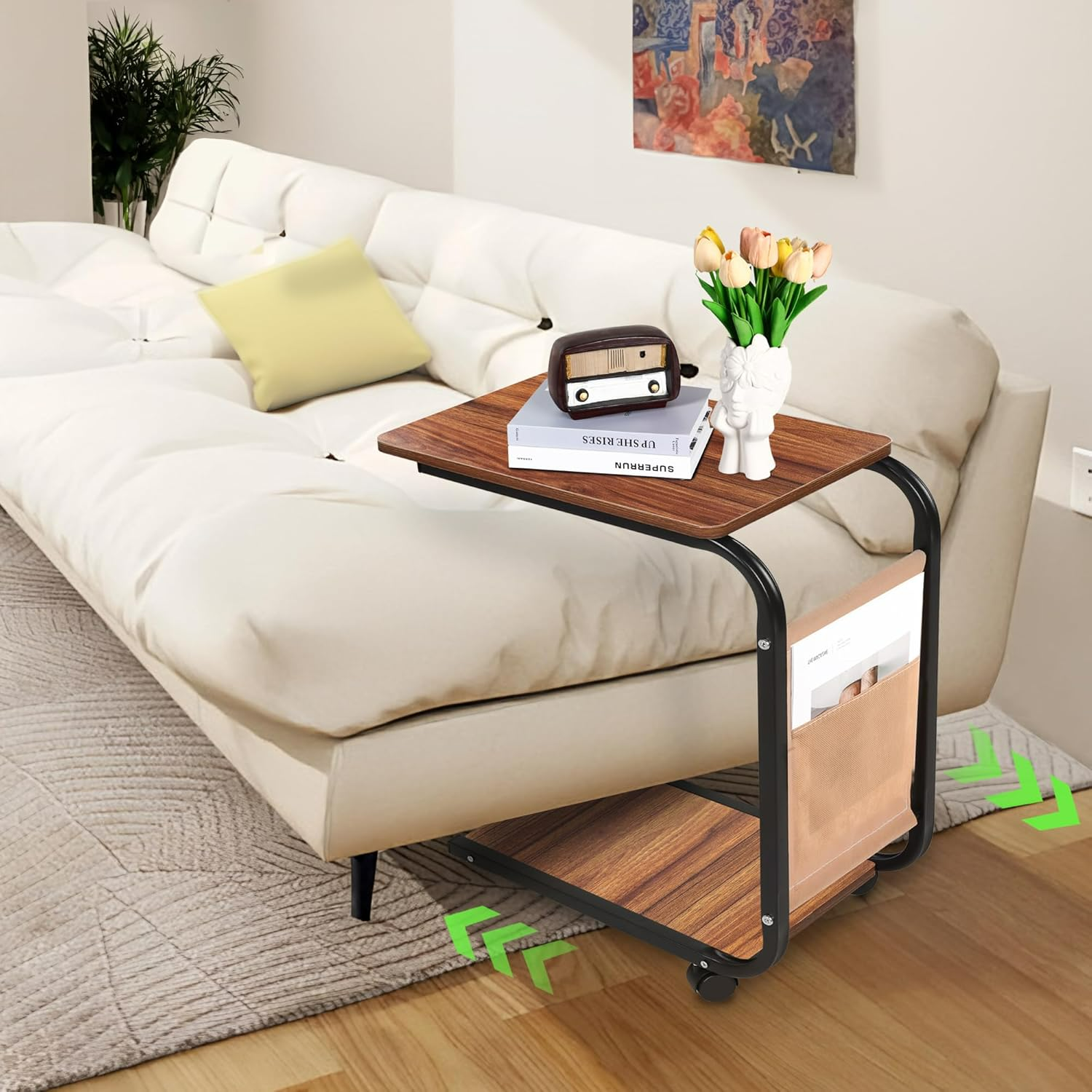 Sofa Side Table Remic C-Shaped Side Table