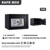 Solid Steel Electronic Digital Safe Box With Double Locking Steel Bolts