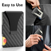 Carbon Fiber Wallet,Minimalist Slim Wallet