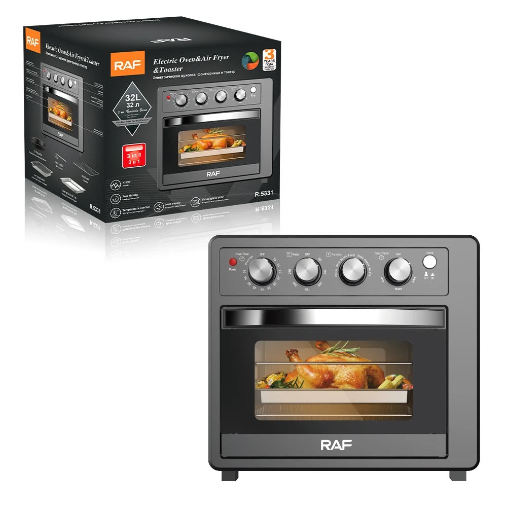 RAF Air Fryer & Oven & Toaster 1700 WAT 32 Liter Model R5331