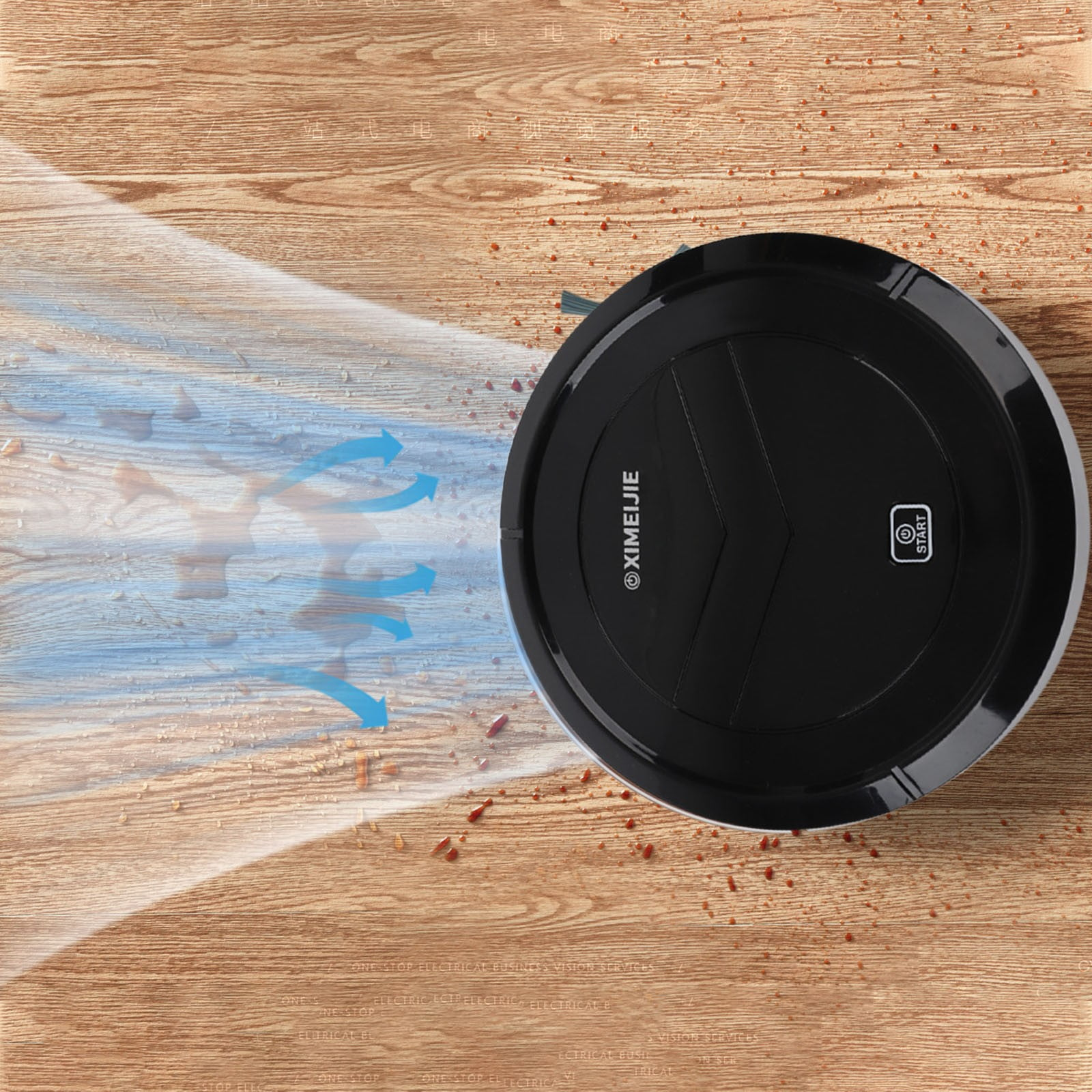 2-in-1  Mini Cleaning Sweeping Robot Suction & Mop